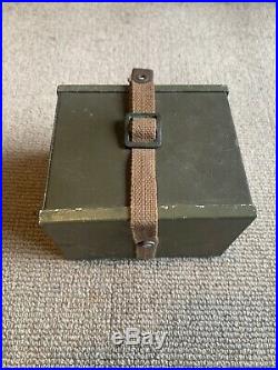 Original WW2 Australian Army No 108 Mk III Radio Spare Valves in Box, RARE