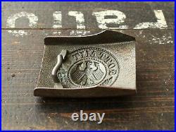 Original WW2 Battl. Relic German army Belt Buckle Gott Mit Uns # Weimar # M1921