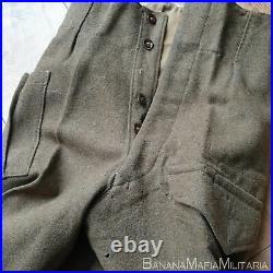 Original WW2 British Army Battle dress Trousers 1942 dated