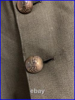 Original WW2 British Army Colonel Uniform With Pants WW1 Service Ribbon Bar WWII