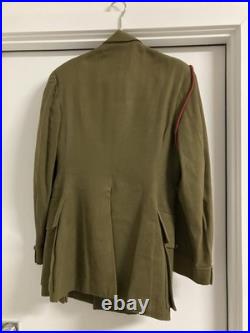 Original WW2 British Army Colonel Uniform With Pants WW1 Service Ribbon Bar WWII