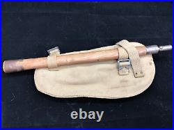 Original WW2 British Army Entrenching Tool, Helve & Cover Set Wartime Date