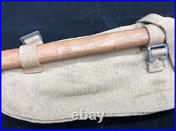 Original WW2 British Army Entrenching Tool, Helve & Cover Set Wartime Date