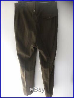 Original WW2 British Army REME Service Tunic With Trousers 1943