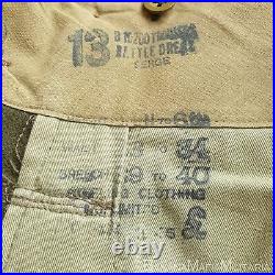 Original WW2 Canadian Army BD Battle dress serge Trousers 1945 dated LARGE