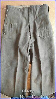 Original WW2 Canadian Army BD Battle dress serge Trousers 1945 dated LARGE