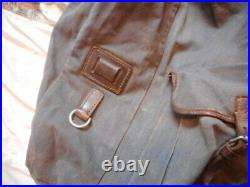 Original WW2 GERMAN 1938 lufwaffe fallshirmjager BLUE GREY RUCKSACK BACK PACK