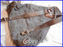 Original WW2 GERMAN 1938 lufwaffe fallshirmjager BLUE GREY RUCKSACK BACK PACK