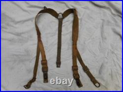 Original WW2 GERMAN ARMY ELITE wss TROPICAL Y STRAPS dak afrikakorps late war