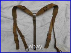 Original WW2 GERMAN ARMY ELITE wss TROPICAL Y STRAPS dak afrikakorps late war