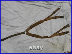 Original WW2 GERMAN ARMY ELITE wss TROPICAL Y STRAPS dak afrikakorps late war