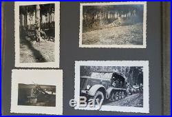 Original WW2 German Army Artillery photo album 68 top quality photos Poland