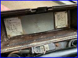 Original WW2 German Army Bakelite Field Telephone Radio