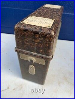 Original WW2 German Army Bakelite Field Telephone Radio 1940 Dated