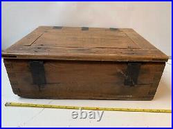 Original WW2 German Army Box Converted For Officer Luftdichter Patronenkasten