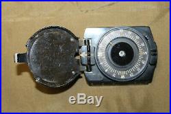 Original WW2 German Army Officer/Soldier Field March Compass withU. S. GI Markings