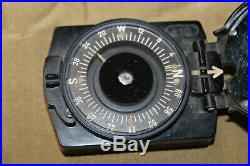 Original WW2 German Army Officer/Soldier Field March Compass withU. S. GI Markings