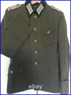 Original WW2 German Army Uniform Infantry Lieutenants Service Dress Tunic