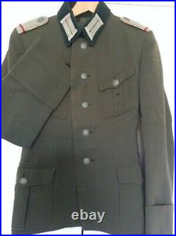 Original WW2 German Army Uniform Infantry Lieutenants Service Dress Tunic