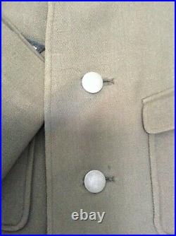 Original WW2 German Army Uniform Infantry Lieutenants Service Dress Tunic