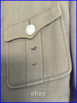 Original WW2 German Army Uniform Infantry Lieutenants Service Dress Tunic