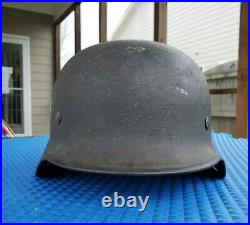 Original WW2 German Heer Helmet M40 Double Decal stahlhelm wwii Army Militaria