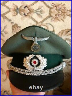 Original WW2 German Wehrmacht Officers Peaked Cap