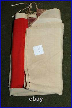 Original WW2 Imperial Japanese Army Soldiers Linen Fla g withTies, 38 by 29