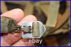 Original WW2/Korean War U. S. Army Front Seam Camo M1 Helmet withNamed Liner Original WW2/Korean War U. S. Army Front Seam Camo M1 Helmet withNamed Liner
