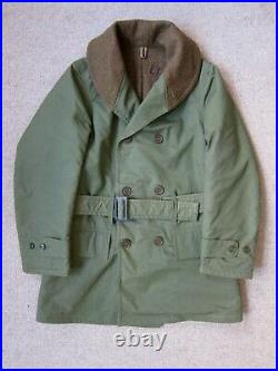 Original WW2 M-1938 Mackinaw Jeep Coat, Size 36R, Like Real McCoys, Buzz Rickson