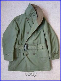 Original WW2 M-1938 Mackinaw Jeep Coat, Size 36R, Like Real McCoys, Buzz Rickson