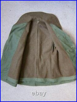 Original WW2 M-1938 Mackinaw Jeep Coat, Size 36R, Like Real McCoys, Buzz Rickson