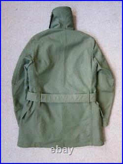 Original WW2 M-1938 Mackinaw Jeep Coat, Size 36R, Like Real McCoys, Buzz Rickson