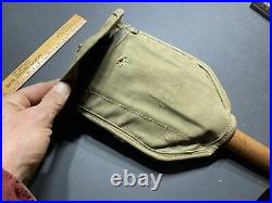Original WW2 Relic US Army 1944 Folding Trench Shovel Entrenching Tool WOODS