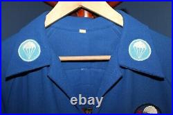 Original WW2 U. S. Army 11th Airborne Veterans Blue Jump Party Suit withInsignia