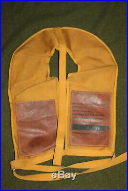 Original WW2 U. S. Army Air Forces Life Vest Preserver, Pneumatic Type B-5