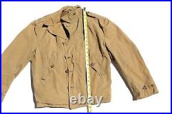 Original WW2 U. S. Army M38 Parsons Field Jacket in Superb Vintage Condition