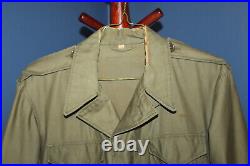 Original WW2 U. S. Army M43 Field Combat Jacket with1944 d. QM Tag Size 36R