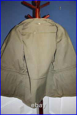 Original WW2 U. S. Army M43 Field Combat Jacket with1944 d. QM Tag Size 36R