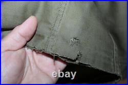 Original WW2 U. S. Army M43 Field Combat Jacket with1944 d. QM Tag Size 36R