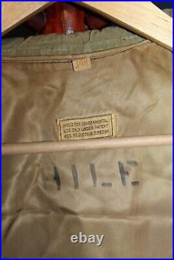 Original WW2 U. S. Army Officers Field Overcoat withFull Liner, Hood & Belt 1942