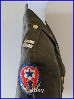 Original WW2 U. S. Army Womens Officer Uniform Medical Specialist 16L