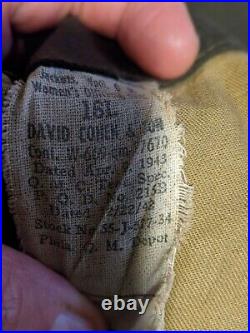 Original WW2 U. S. Army Womens Officer Uniform Medical Specialist 16L