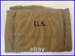Original WW2 US Army 5 Mag Thompson Pouch 1942 Dated Lovely condition! #5