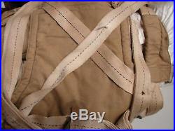 Original WW2 US Army AIR CORPS FIGHTER PILOT PARACHUTE-Complete-Dated 1941 Named