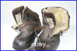 Original WW2 US Army Air Forces issue A-6 flying boots made by Converse shoes