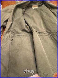 Original WW2 US Army M-1943 M43 Field Jacket 34L 1944 and Pistol Belt Free Ship