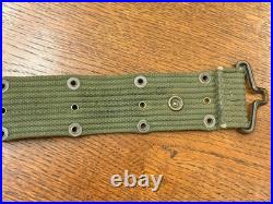Original WW2 US Army M-1943 M43 Field Jacket 34L 1944 and Pistol Belt Free Ship