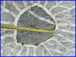 Original WW2 US Army Navy PARACHUTE 24 numbered panels 20 ft Dated 1945 VTG