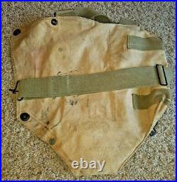 Original WW2 US Army Service Gas Mask With Bag And Canister 1942 D. R. Company
